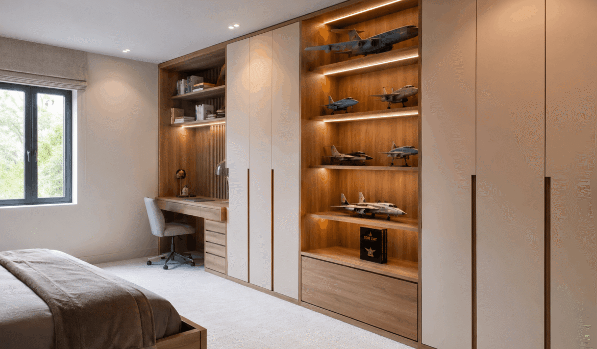 Bespoke Fitted Wardrobe & Aircraft Display Storage in High Wycombe